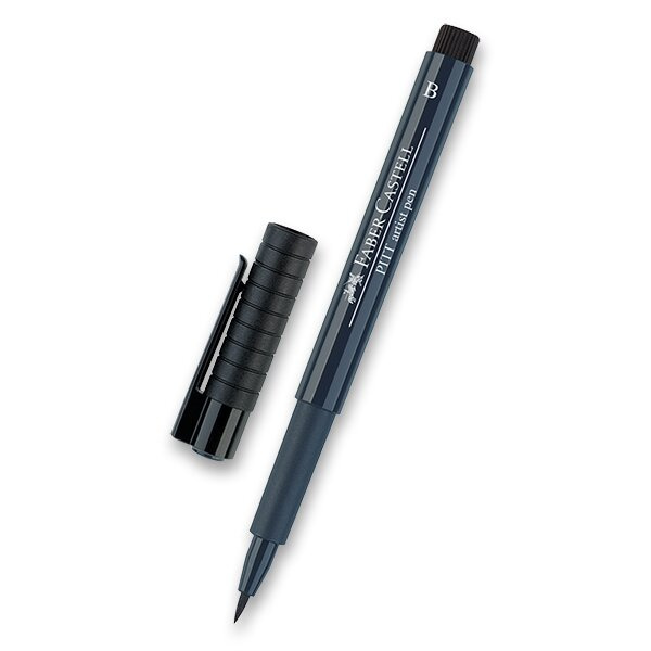 Popisovač Faber-Castell Pitt Artist Pen Brush 157, dark indigo