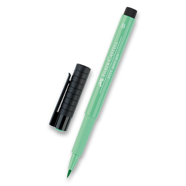 Popisovač Faber-Castell Pitt Artist Pen Brush 162, light phthalo green