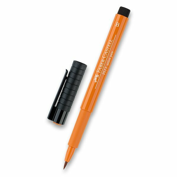Popisovač Faber-Castell Pitt Artist Pen Brush 186, terracotta
