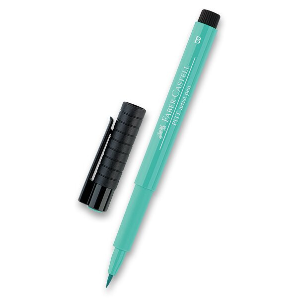 Popisovač Faber-Castell Pitt Artist Pen Brush 161, phthalo green