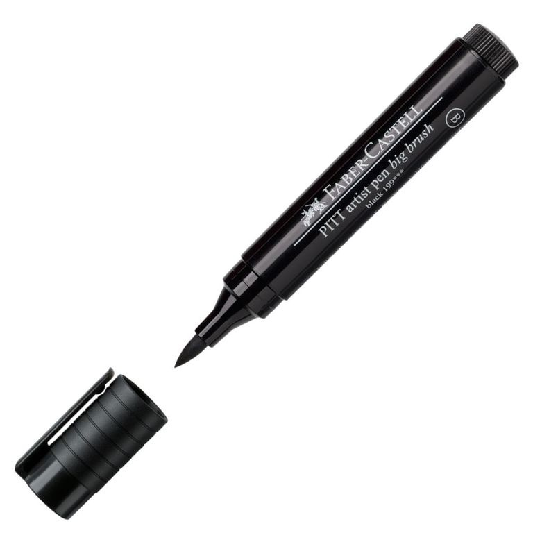 Popisovač Faber Castell Pitt Artist Pen Big Brush černá Faber-Castell