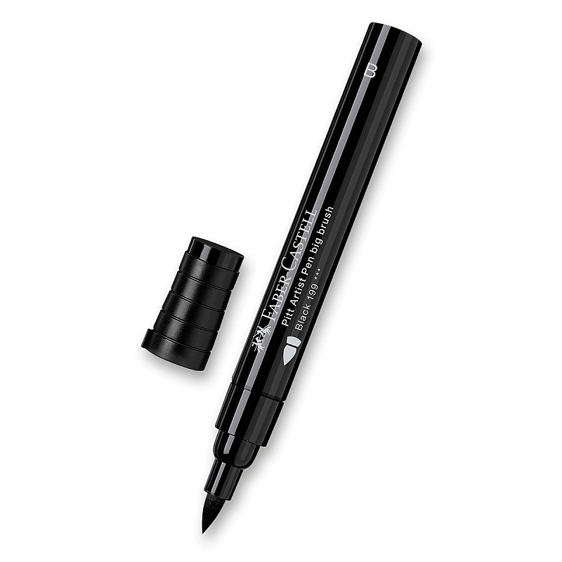 Popisovač Faber Castell Pitt Artist Pen Big Brush černá Faber-Castell