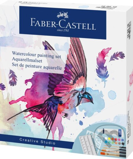 Akvarelové barvy Faber-Castell sada 18 ks Faber-Castell