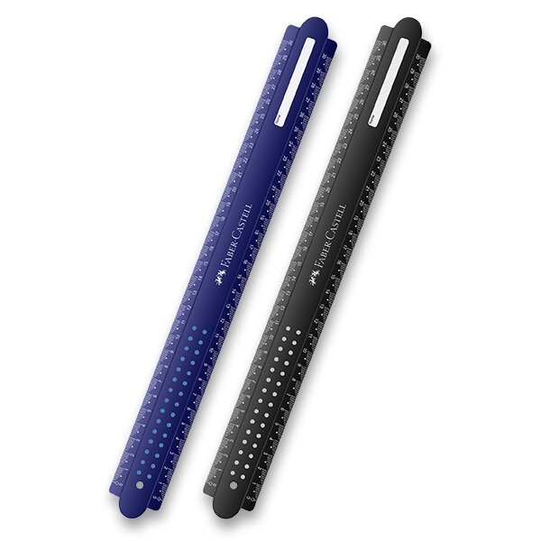 Pravítko Faber-Castell Dots 30 cm, mix barev, extra odolné Faber-Castell