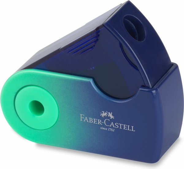 Ořezávátko Faber-Castell Sleeve Mini Flow Edition - 1 otvor, mix barev Faber-Castell