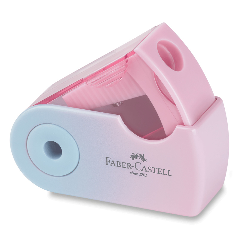 Ořezávátko Faber-Castell Sleeve Mini Flow Edition - 1 otvor, mix barev Faber-Castell