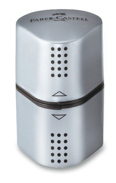 Ořezávátko Faber Castell Grip 2001 stříbrná Faber-Castell