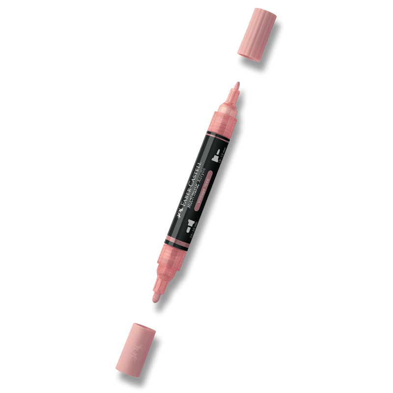 Akrylový popisovač Faber-Castell Multimark - 304, vintage rose Faber-Castell