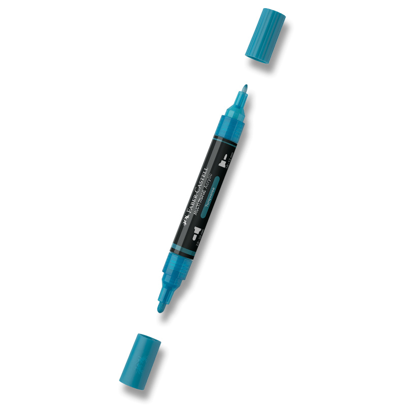 Akrylový popisovač Faber-Castell Multimark - 313, turquoise Faber-Castell