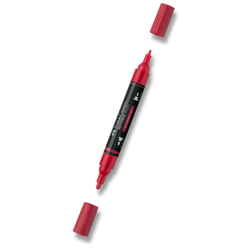 Akrylový popisovač Faber-Castell Multimark - 219, strawberry red Faber-Castell