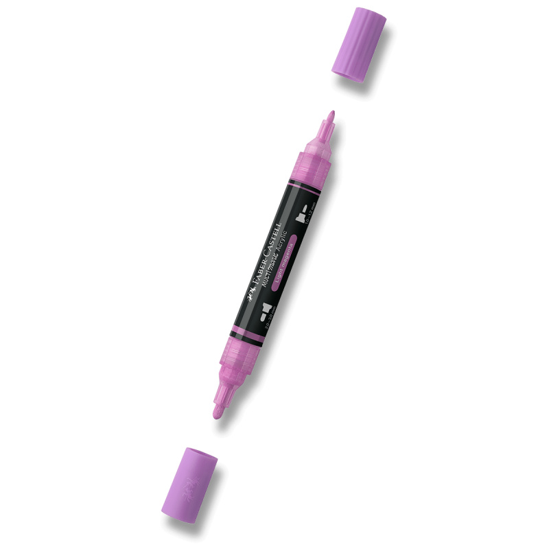 Akrylový popisovač Faber-Castell Multimark  - 119, light magenta Faber-Castell