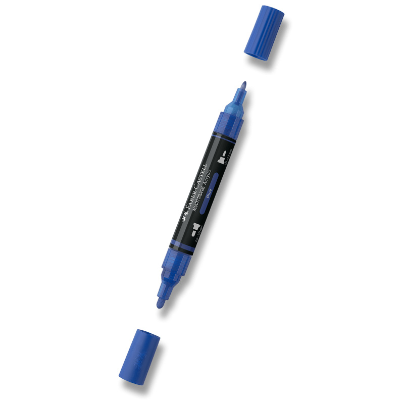 Akrylový popisovač Faber-Castell Multimark - 120, blue Faber-Castell