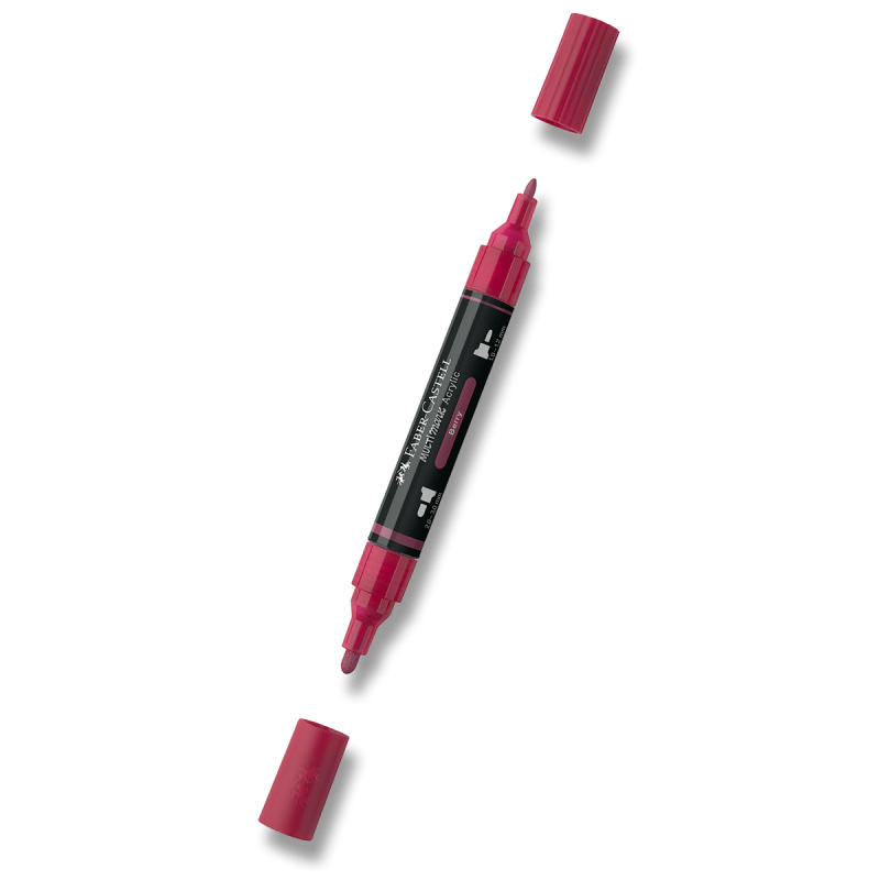 Akrylový popisovač Faber-Castell Multimark - 433, berry Faber-Castell