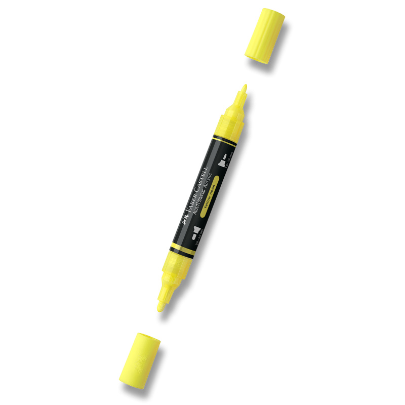 Akrylový popisovač Faber-Castell Multimark Neon - 256, yellow neon Faber-Castell