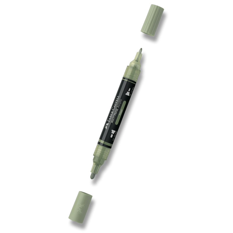 Akrylový popisovač Faber-Castell Multimark - 172, sage Faber-Castell