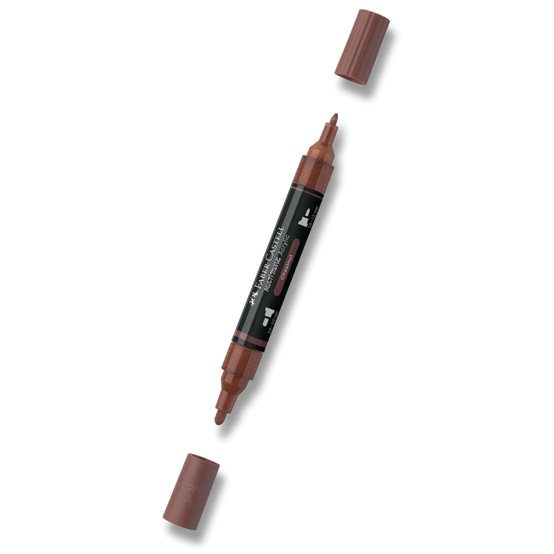 Akrylový popisovač Faber-Castell Multimark - 378, chestnut Faber-Castell