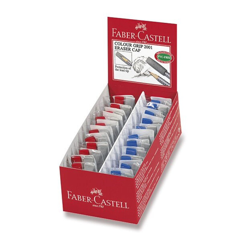 Pryž Faber-Castell a chránič Grip 2001 RollOn 2 ks, mix barev Faber-Castell