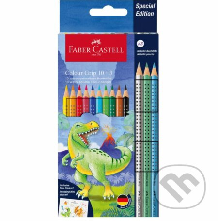 Faber-Castell pastelky dinosauři trojúhelníkové sady