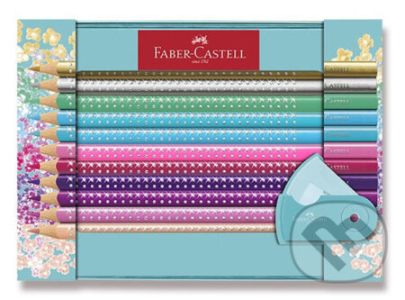 Sada pastelek Faber Castell SPARKLE box 20 ks ořezáv. Faber-Castell