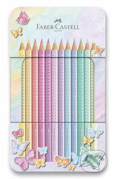 Pastelky Sparkle v plechové krabičce