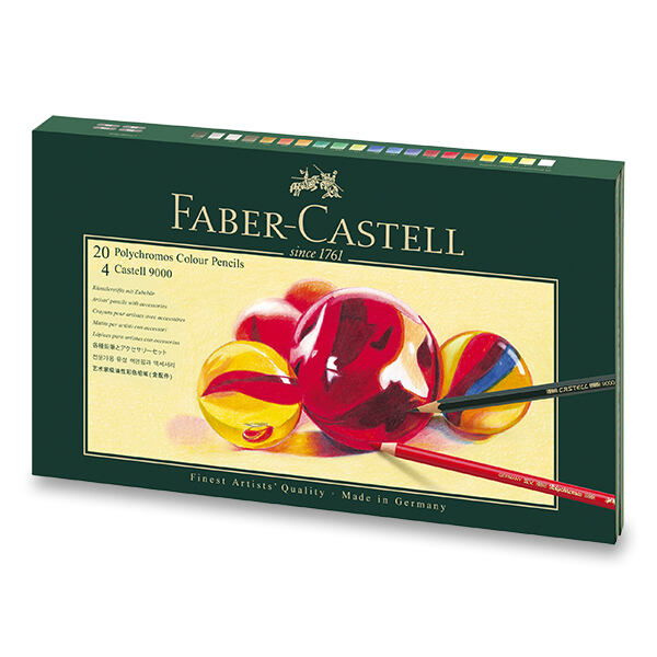 Pastelky Faber Castell Polychromos dárková sada 20ks a přís Faber-Castell