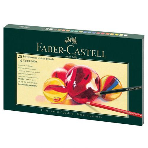 Pastelky Faber Castell Polychromos dárková sada 20ks a přís Faber-Castell