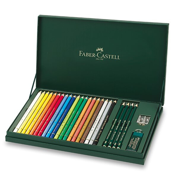 Pastelky Faber Castell Polychromos dárková sada 20ks a přís Faber-Castell
