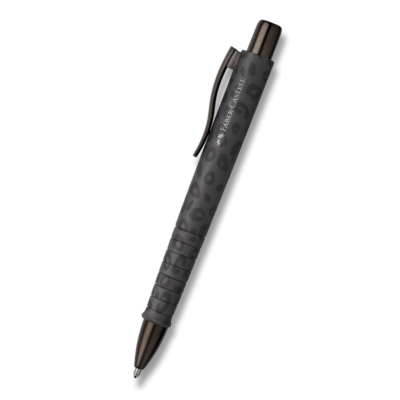 Kuličkové pero Faber-Castell Poly Ball XB Leopard Editon - černá Faber-Castell