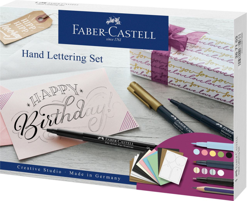 Kreativní sada Faber Castell Hand Lettering 12 ks Faber-Castell