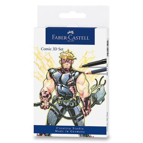 Popisovač Faber Castell Comic 3D set 11 ks Faber-Castell