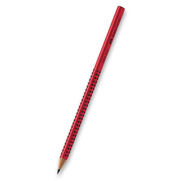 Tužka Faber Castell Grip 2001 B červená Faber-Castell