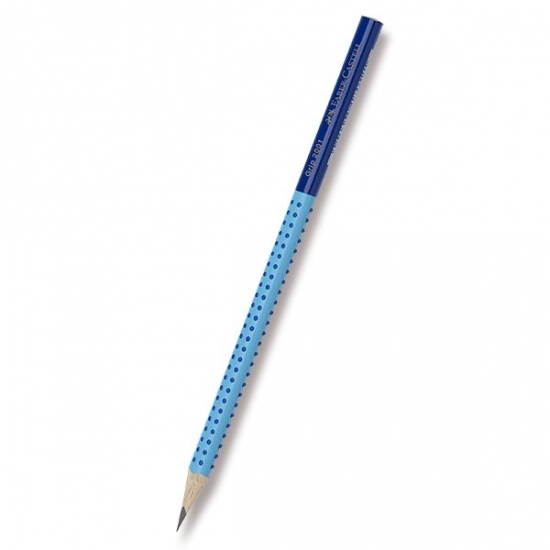 Grafitová tužka Faber-Castell Grip 2001 Two Tone - modrá