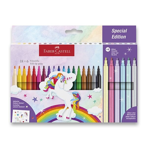 Fixy Faber-Castell Unicorn 24 barev Faber-Castell