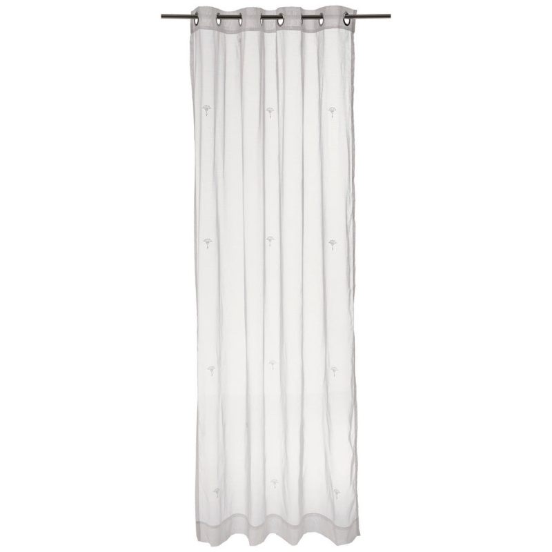Joop! ZÁVĚS S OČKY, poloprůhledné, 140/250 cm