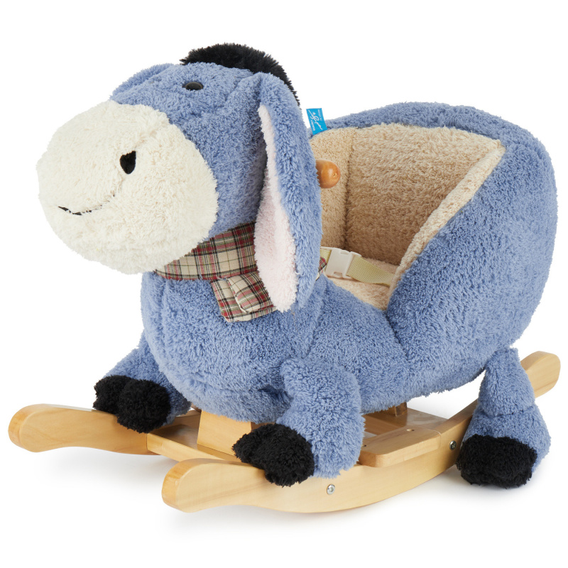 Bieco houpací oslík s měkkým sedátkem