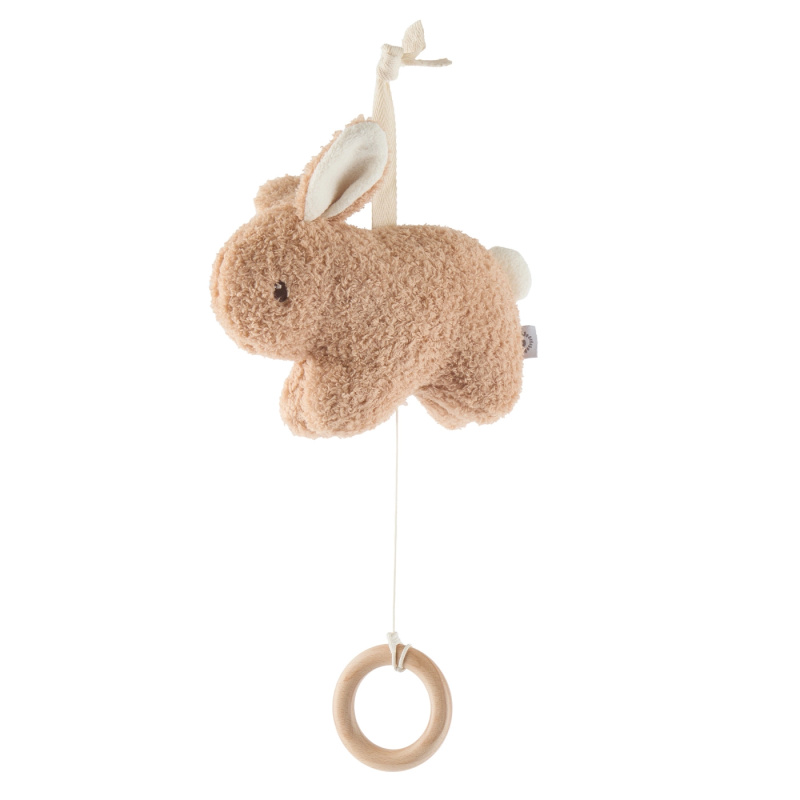 Bieco - Závěsná hračka s hudbou - králíček Fine
