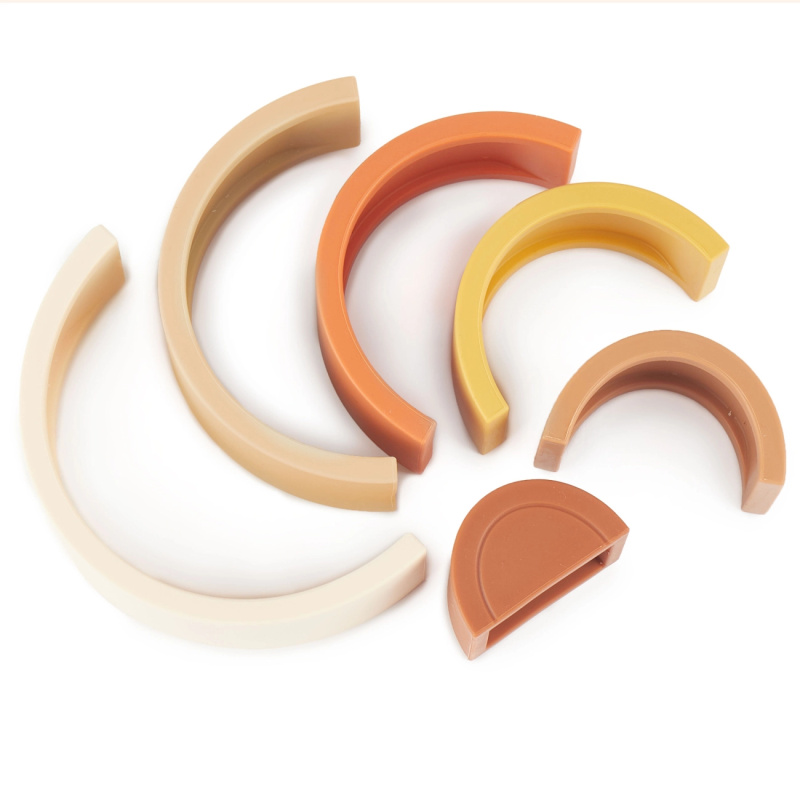 Bieco - Skládací silikonová duha - Chocolate Bliss