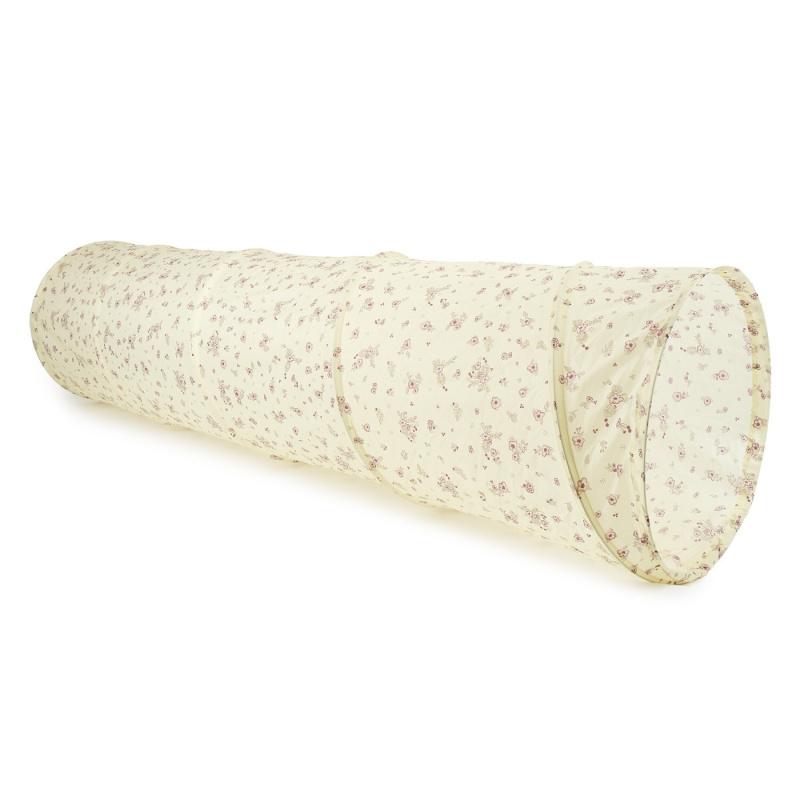 Samorozkládací hrací tunel Vintage Flowers