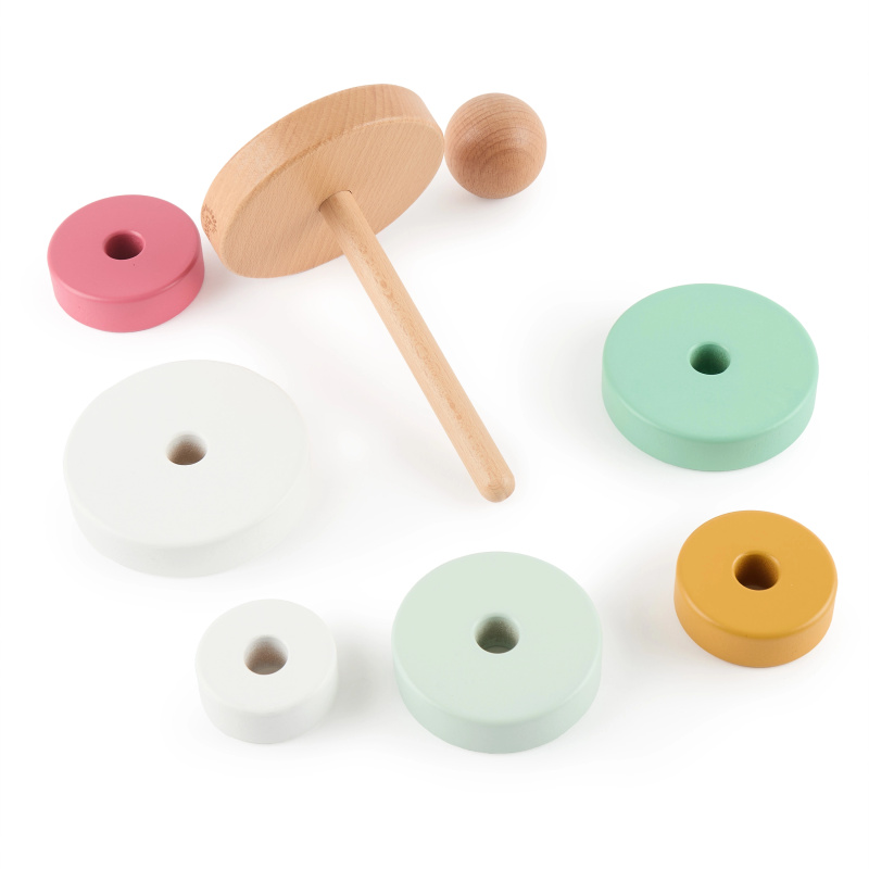 Bieco - Dřevěná stohovací věž - berry