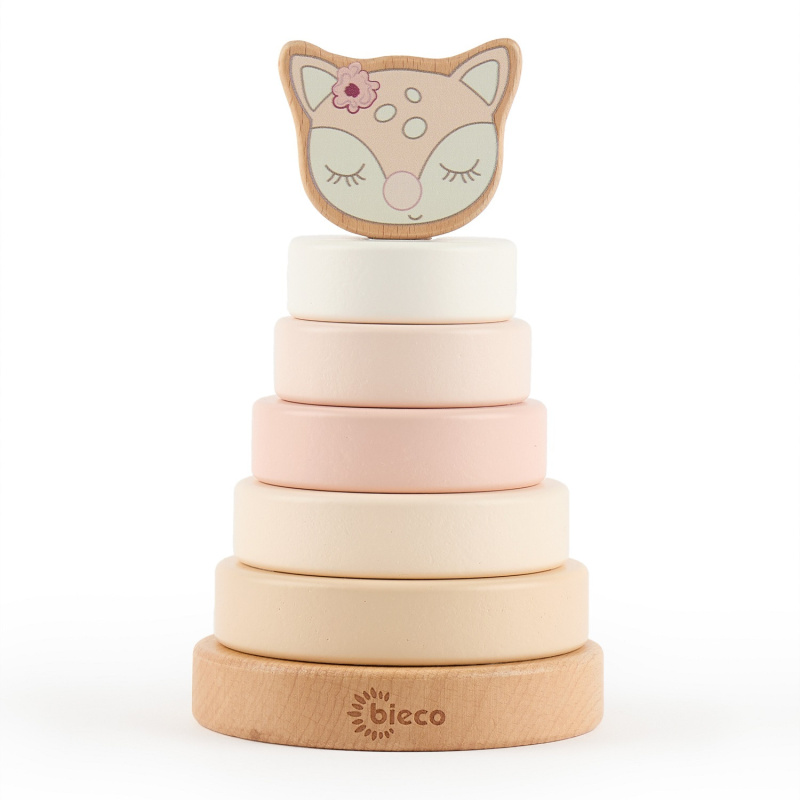 Dřevěná stohovací věž Koloušek Ella