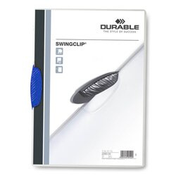 Durable Swingclip - plastový rychlovazač- modrý