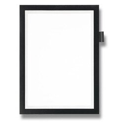 Durable Note A4 - informační panel - A4, černý