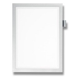 Durable Note A4 - informační panel - A4, stříbrný
