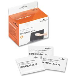 Durable ScreenClean 50 - ubrousky na čištění monitorů - 50 ks