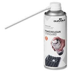Durable PowerClean Standard - stlačený plyn - 400 ml