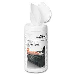 Durable SuperClean Box - čisticí ubrousky - dóza, 100 ks