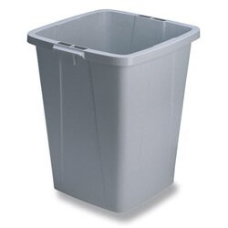 Durable - velkoobjemový odpadkový koš - 90 l, šedý