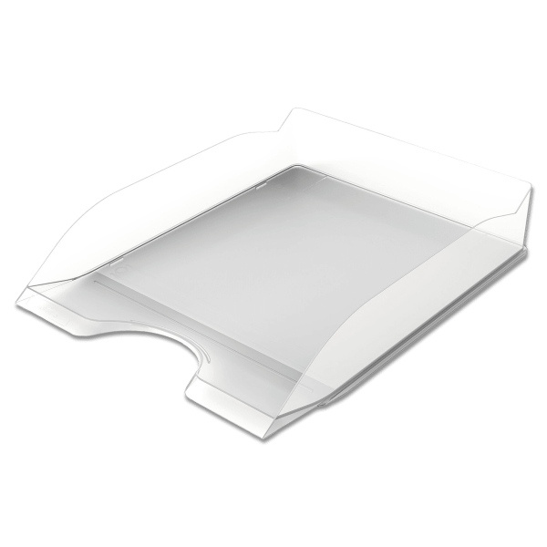 Kancelářský odkladač Durable Basic, transparentní transparentní