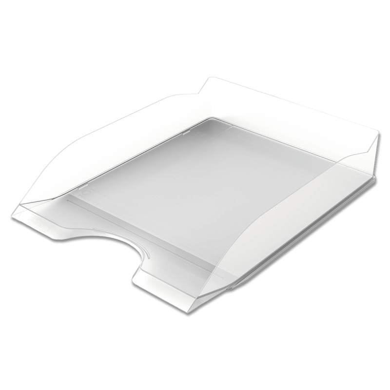 Kancelářský odkladač Durable Basic, transparentní transparentní