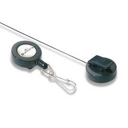 Durable - klip s navíjecí šňůrkou - s karabinkou